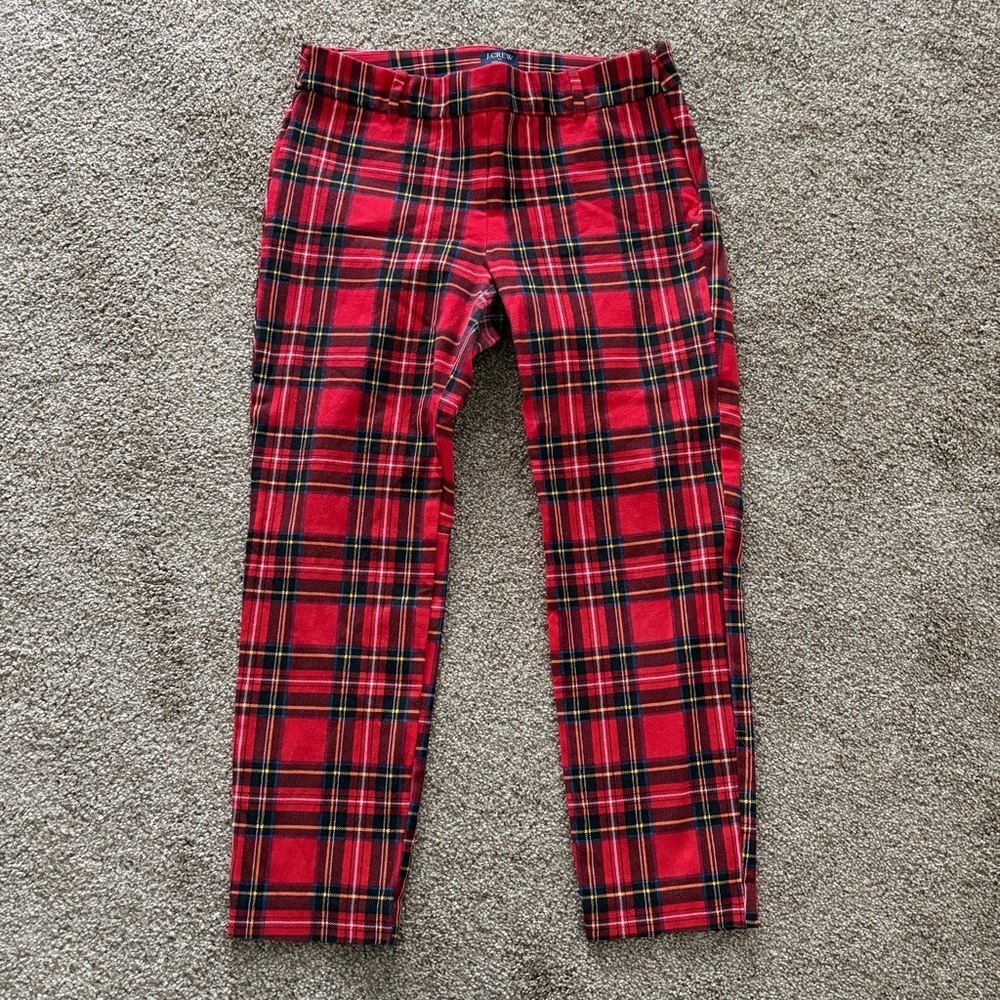 J. Crew Tartan Plaid Winnie Pants